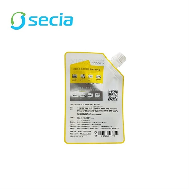 Secia Replacement Packaging For Mouthwash